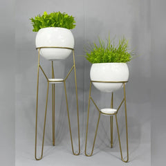 Set Ambar con Esferas de Aluminio