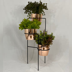 Aguamarina con Materos plasticos tipo Cromado