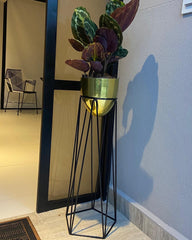 Base Agata Con Huevo de Aluminio