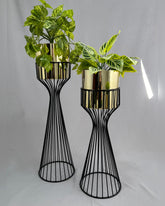 Set Turmalina con Cilindros de Plastico Metalizado