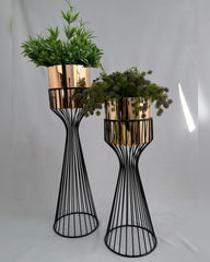 Set Turmalina con Cilindros de Plastico Metalizado