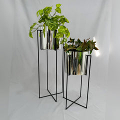 Set Reina con Cilindros Plasticos Metalizados