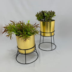 Soportes para Cilindro de Plastico Metalizados