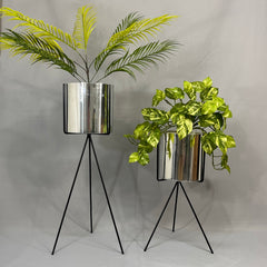 Set Diorita con Cilindros de Plastico acabado Metalizados