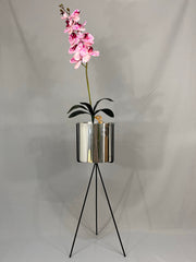 Diorita con Cilindro de Plastico Metalizado