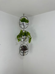 Trio de Techo con Materos Metalizados