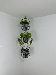 Trio de Techo con Materos Metalizados