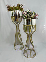 Set Turmalina con Cilindros de Plastico Metalizado