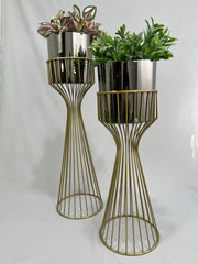 Set Turmalina con Cilindros de Plastico Metalizado