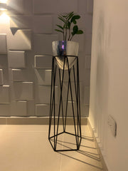 Base Agata Con Huevo de Aluminio