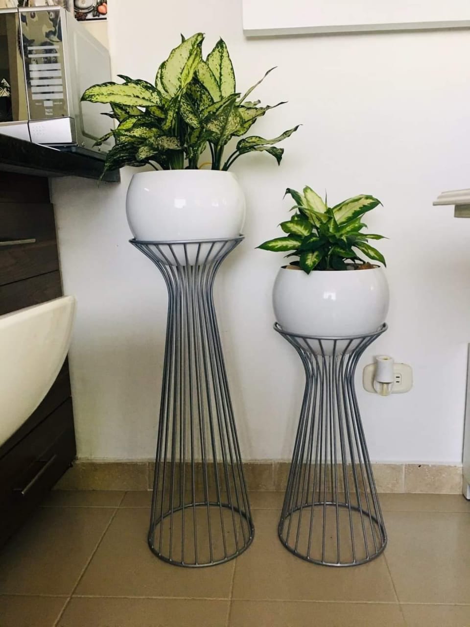 Set Turmalina con Esferas de Aluminio