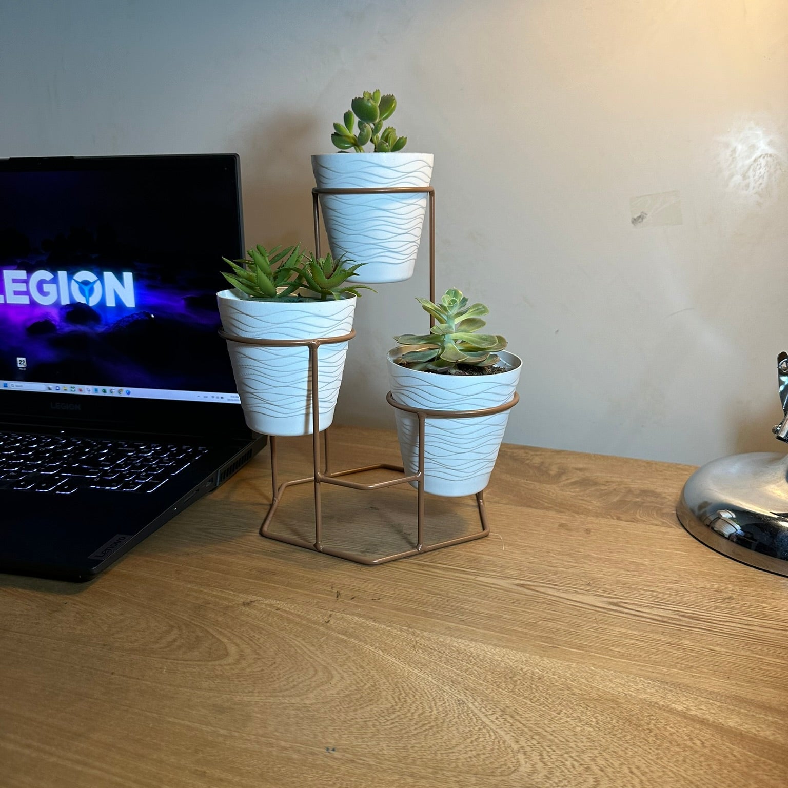 Mini Trío Hexagonal con 3 Materos