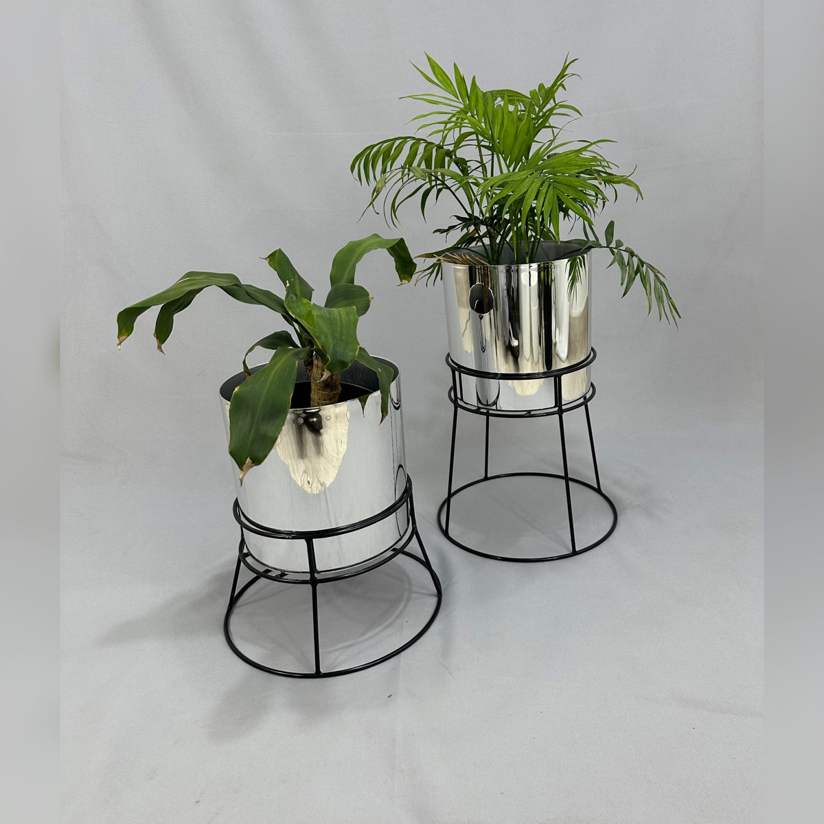 Soportes para Cilindro de Plastico Metalizados