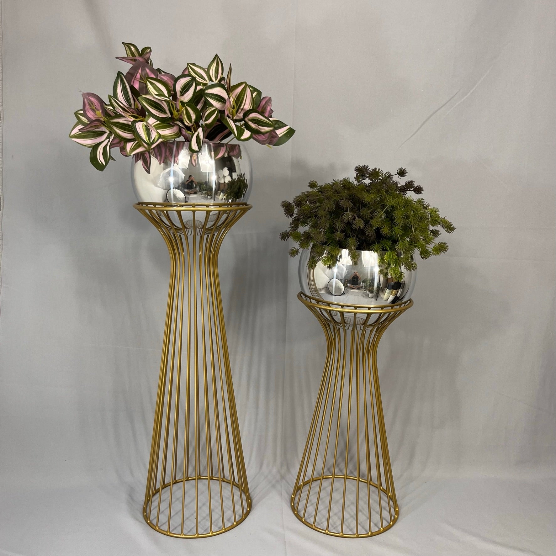 Set Turmalina con Esferas de Aluminio
