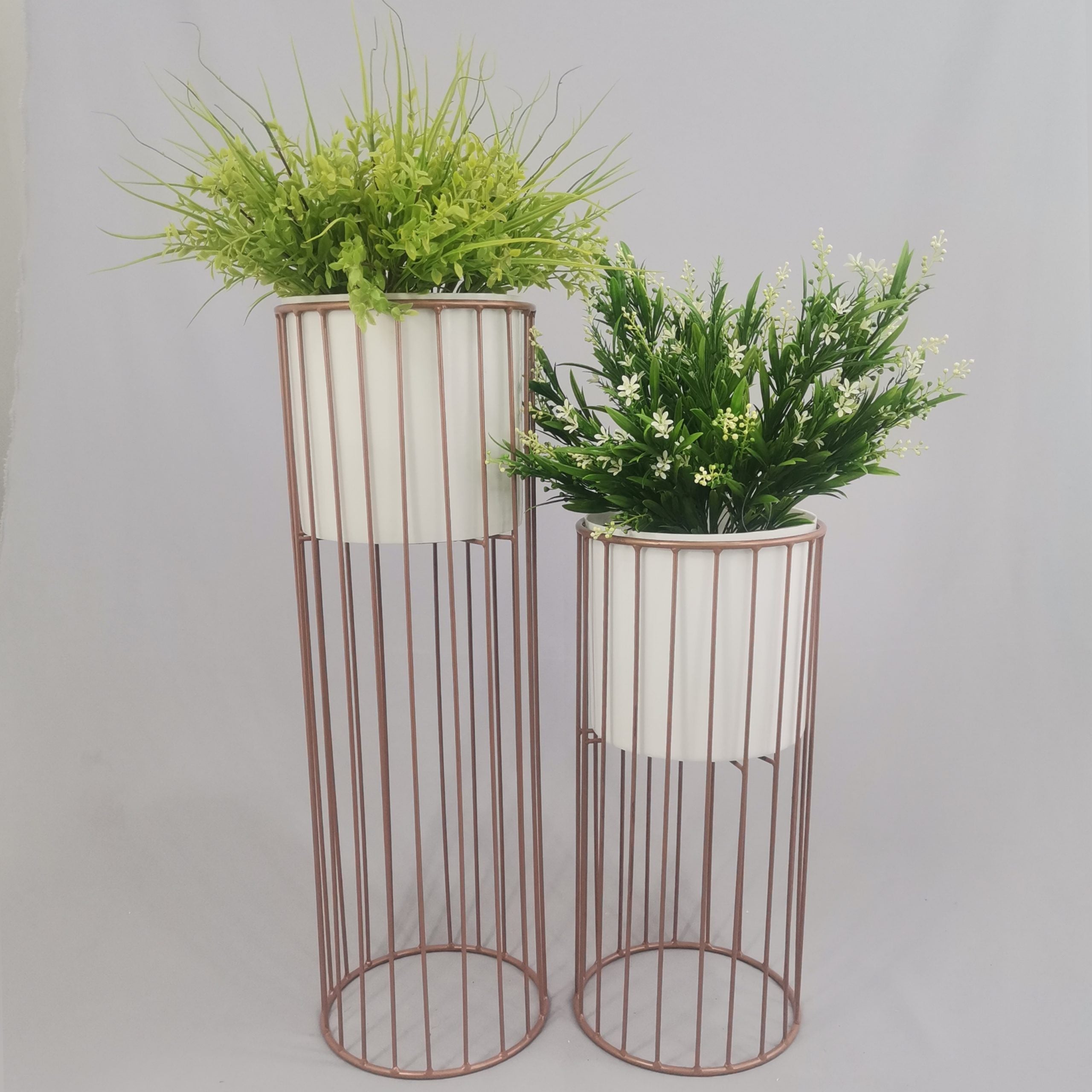 Set cristal con Cilindros de Plastico