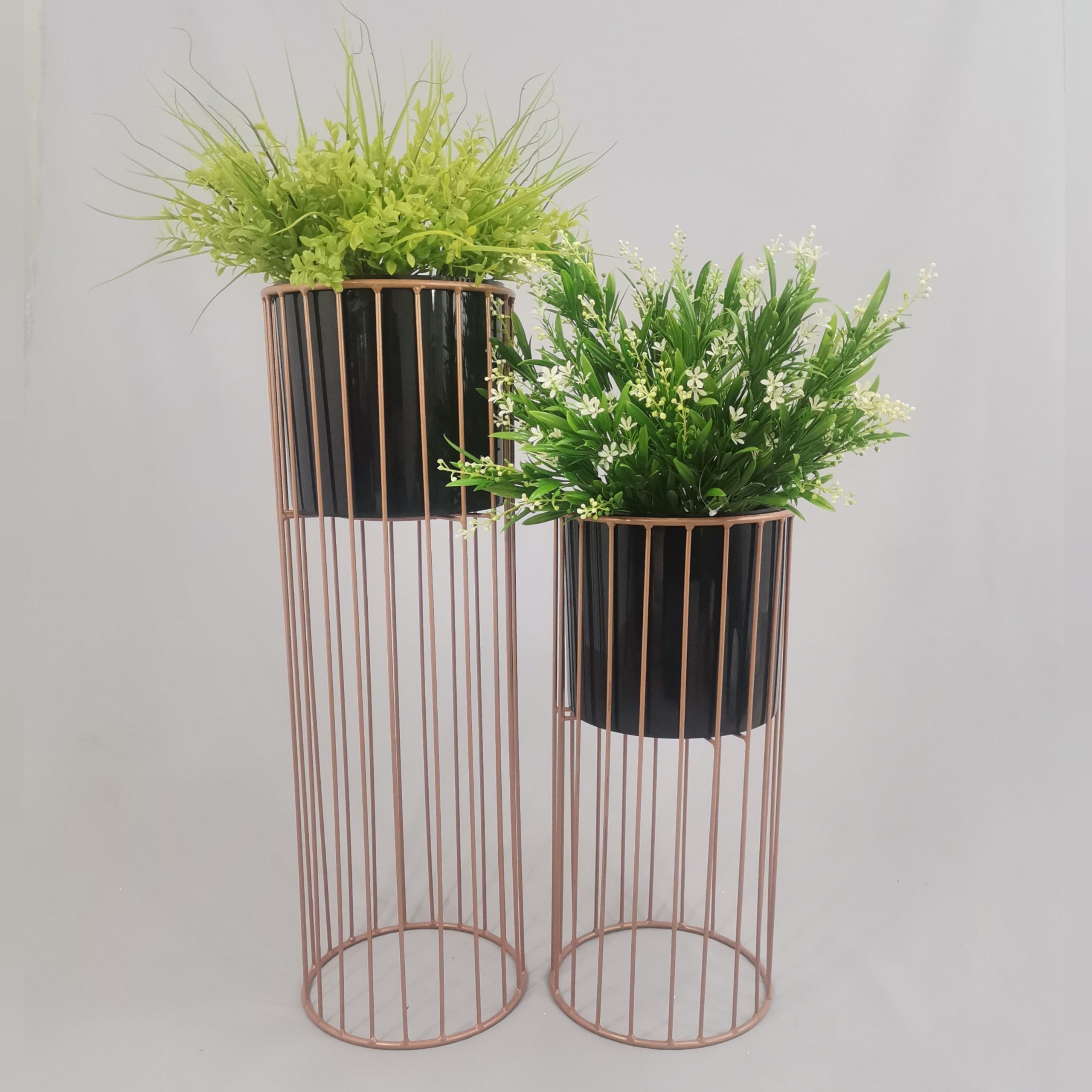 Set cristal con Cilindros de Plastico