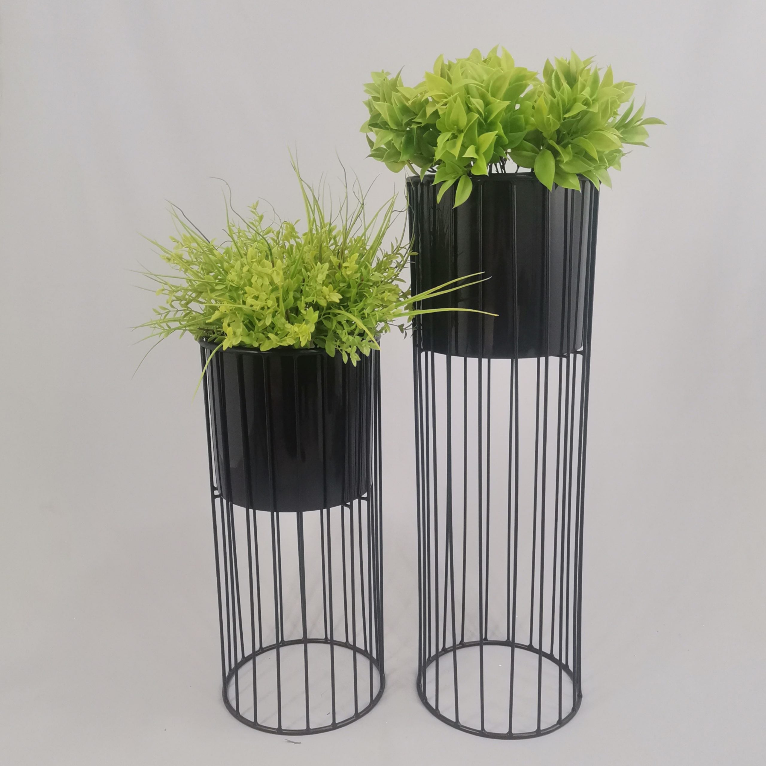 Set cristal con Cilindros de Plastico