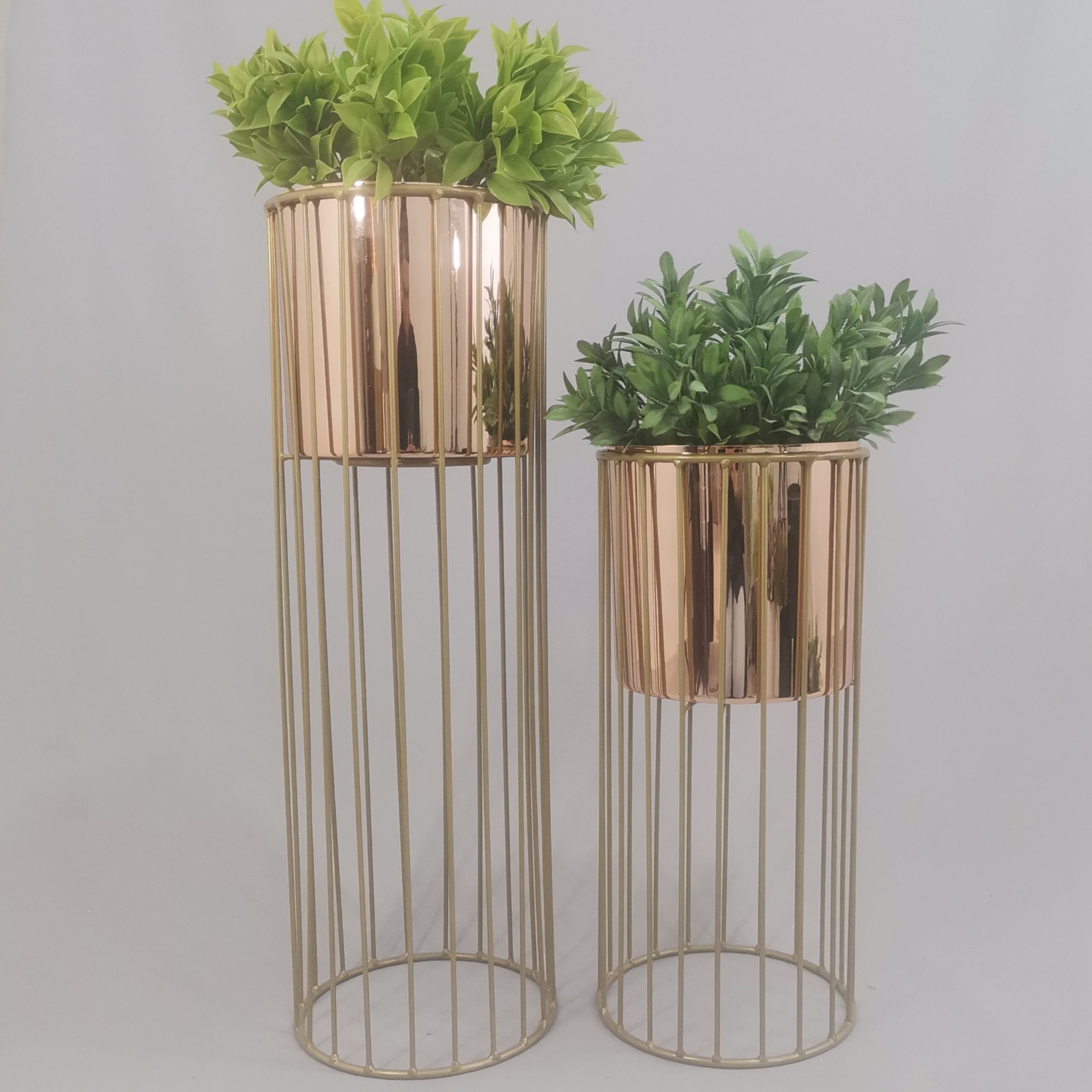 Set cristal con Cilindros de Plastico